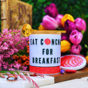 Cafecito Y Chisme Mug | Insulated Coffee Mug Ceramic | Get Well Soon | Conchas Coffee Mug | Conchitas Mug | Coffee Gifts for Her Latina